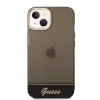 iPhone 14 Guess PC/TPU Camera Outline Translucent tok fekete (GUHCP14SHGCOK) - 3. kép