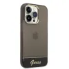 iPhone 14 Pro Guess PC/TPU Camera Outline Translucent tok fekete (GUHCP14LHGCOK) - 0. kép