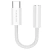 Borofone audio átalakító adapter BV15 Type C - 3.5 mm jack ezüst DAC - 2. kép