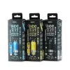 Remax Cutie autós töltő RCC-211 USB-micro USB, Lightning, Type C 2.1 A kék - 2. kép