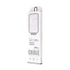USAMS U-alakú USB-C kábel 2A 1m fehér - 0. kép