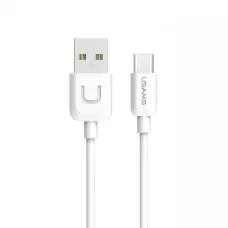 USAMS U-alakú USB-C kábel 2A 1m fehér