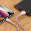 USAMS U55 USB-C kábel 2A 1m fekete (US-SJ449) - 0. kép