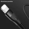 USAMS U55 USB-C kábel 2A 1m fekete (US-SJ449) - 3. kép