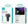 USAMS C24 autós töltő 1xUSB + 1xUSB-C 120W Gyorstöltéssel fehér (US-CC142) - 0. kép