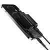 USAMS T35 hálózati töltő adapter 1xUSB-C + 1xUSB 20W PD3.0 + QC3.0 Gyorstöltés fekete (US-CC121) - 2. kép