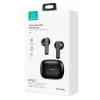 USAMS TWS SM Bluetooth 5.0 vezeték nélküli fejhallgató fekete (US-SM001) - 0. kép