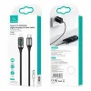 USAMS U78 USB-C – Lightning gyorstöltő kábel LED kijelzővel 1,2 m 20 W PD fehér (US-SJ545) - 0. kép