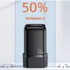 USAMS T46 hálózati töltő adapter 1xUSB-C + 1xUSB 33W PD3.0 + QC3.0 Gyorstöltés fehér (US-CC152) - 1. kép