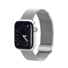 Apple Watch 7 Band 4/5/6/7/8/SE (38/40/41mm) Dux Ducis Magnetic óraszíj ezüst