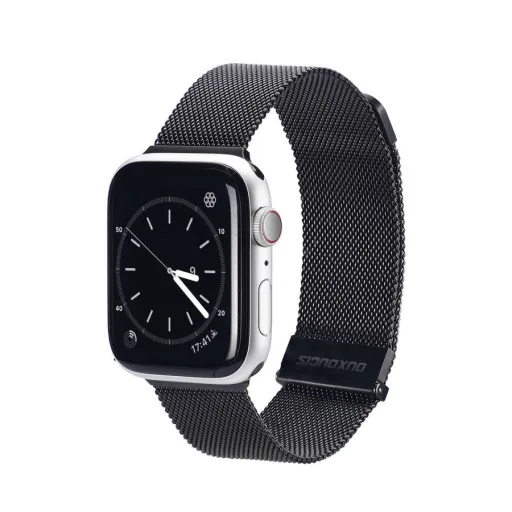 Apple Watch 7 Band 4/5/6/7/8/SE (38 / 40 / 41 mm) Dux Ducis Magnetic óraszíj fekete