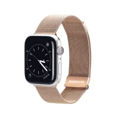 Apple Watch 7 Band 8/7/6/5/4/3/2 / SE/Ultra (49/45/44/42mm) Dux Ducis Magnetic óraszíj arany