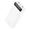 Borofone Freeway BJ14A Powerbank 20000 mAh 2xUSB fehér - 0. kép