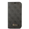 iPhone 14 Plus Guess PC / TPU 4G Metal Camera Outline fliptok fekete (GUBKP14MHG4SHK) - 3. kép