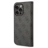 iPhone 14 Pro Max Guess PC / TPU 4G Metal Camera Outline fliptok fekete (GUBKP14XHG4SHK) - 2. kép