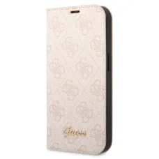 iPhone 14 Guess PC / TPU 4G Metal Camera Outline fliptok rózsaszín (GUBKP14SHG4SHP)