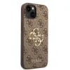 iPhone 14 Guess PU 4G Metal Logo tok barna (GUHCP14S4GMGBR) - 1. kép