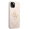 iPhone 14 Plus Guess PU 4G Metal Logo tok rózsaszín (GUHCP14M4GMGPI) - 1. kép