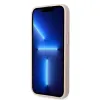 iPhone 14 Plus Guess PU 4G Metal Logo tok rózsaszín (GUHCP14M4GMGPI) - 0. kép