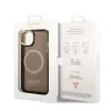 iPhone 14 Guess Translucent MagSafe kompatibilis tok fekete (GUHMP14SHTCMK) - 1. kép