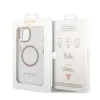 iPhone 14 Guess Transparent MagSafe kompatibilis tok arany (GUHMP14SHTRMD) - 0. kép