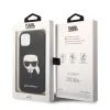 iPhone 14 Plus Karl Lagerfeld PU Saffiano Karl Head tok fekete (KLHCP14MSAPKHK) - 2. kép