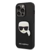 iPhone 14 Pro Karl Lagerfeld PU Saffiano Karl Head tok fekete (KLHCP14LSAPKHK) - 3. kép