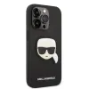 iPhone 14 Pro Karl Lagerfeld PU Saffiano Karl Head tok fekete (KLHCP14LSAPKHK) - 0. kép