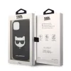 iPhone 14 Karl Lagerfeld PU Saffiano Choupette Head tok fekete (KLHCP14SSAPCHK) - 2. kép