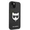 iPhone 14 Karl Lagerfeld PU Saffiano Choupette Head tok fekete (KLHCP14SSAPCHK) - 3. kép