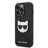 iPhone 14 Pro Karl Lagerfeld PU Saffiano Choupette Head tok fekete (KLHCP14LSAPCHK) - 4. kép