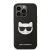 iPhone 14 Pro Karl Lagerfeld PU Saffiano Choupette Head tok fekete (KLHCP14LSAPCHK) - 1. kép