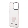 iPhone 14 Pro Max Karl Lagerfeld Choupette Logo tok rózsaszín (KLHCP14XCTTRI) - 0. kép