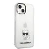 iPhone 14 Plus Karl Lagerfeld Choupette Logo tok átlátszó (KLHCP14MCTTR) - 1. kép