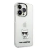 iPhone 14 Pro Max Karl Lagerfeld Choupette Logo tok átlátszó (KLHCP14XCTTR) - 4. kép