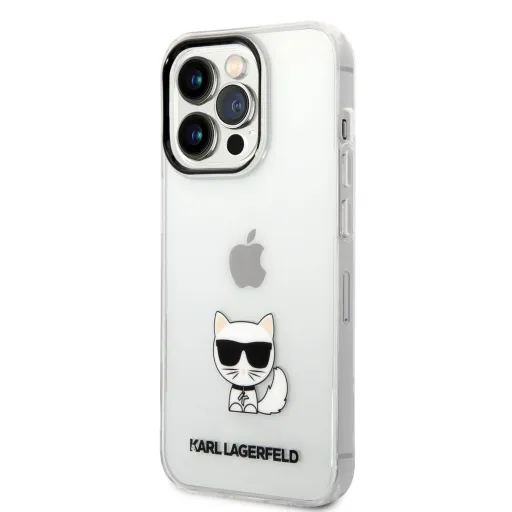 iPhone 14 Pro Max Karl Lagerfeld Choupette Logo tok átlátszó (KLHCP14XCTTR) iPhone 14 Pro Max Karl Lagerfeld Choupette Logo tok átlátszó (KLHCP14XCTTR)