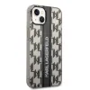 iPhone 14 Plus Karl Lagerfeld Monogram Vertical Stripe tok fekete (KLHCP14MHKLSPCK) - 3. kép