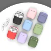AirPods 1/2 szilikon tok fekete - 1. kép