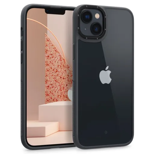 iPhone 14 Plus Caseology Skyfall tok matt fekete