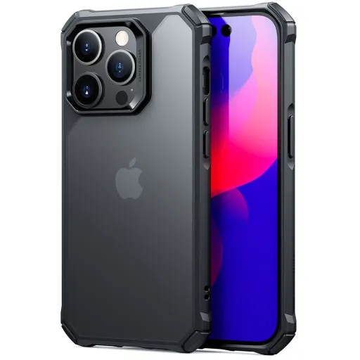 iPhone 14 Pro ESR Air Armor tok frosted fekete