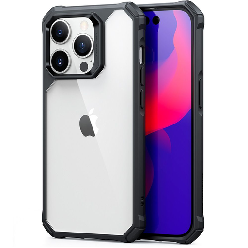 iPhone 14 Pro Max ESR Air Armor tok átlátszó/fekete iPhone 14 Pro Max ESR Air Armor tok átlátszó/fekete