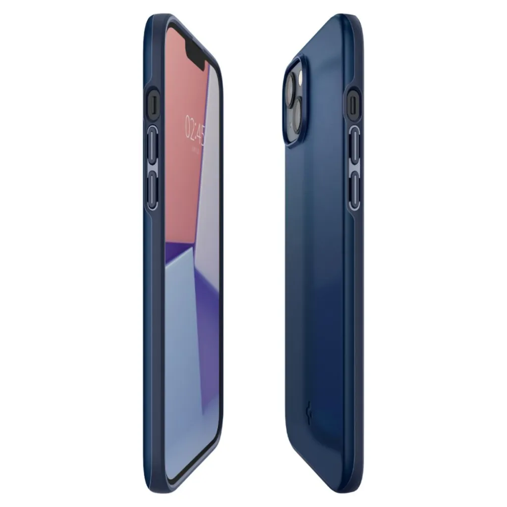 iPhone 14 Plus Spigen Thin Fit ultravékony tok tengerészkék (ACS04775) - 7