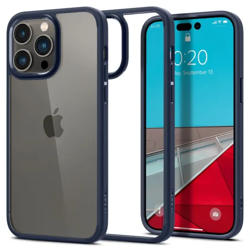 iPhone 14 Pro Spigen Ultra Hybrid tok tengerészkék (ACS04962)