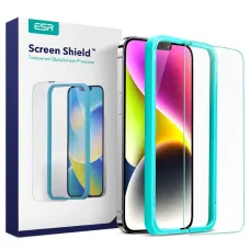 iPhone 14 Pro/15 ESR Screen Shield 9H kijelzővédő üvegfólia