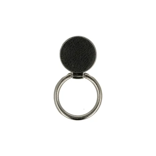 Ring Leather hátlapi gyűrű fekete