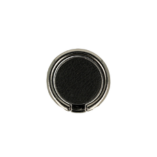Ring Leather hátlapi gyűrű fekete