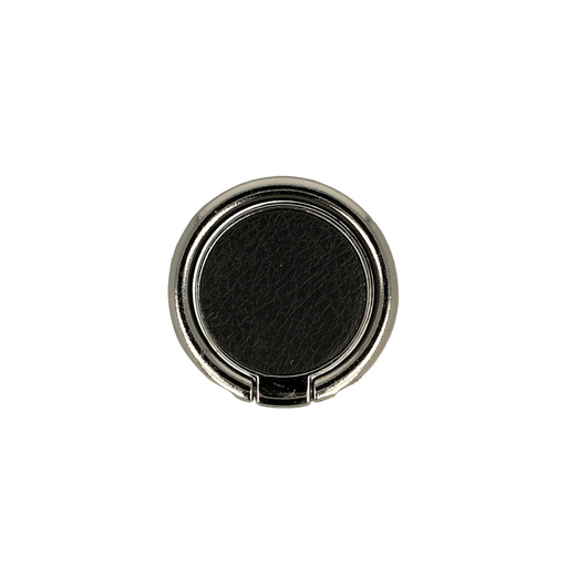 Ring Leather hátlapi gyűrű fekete