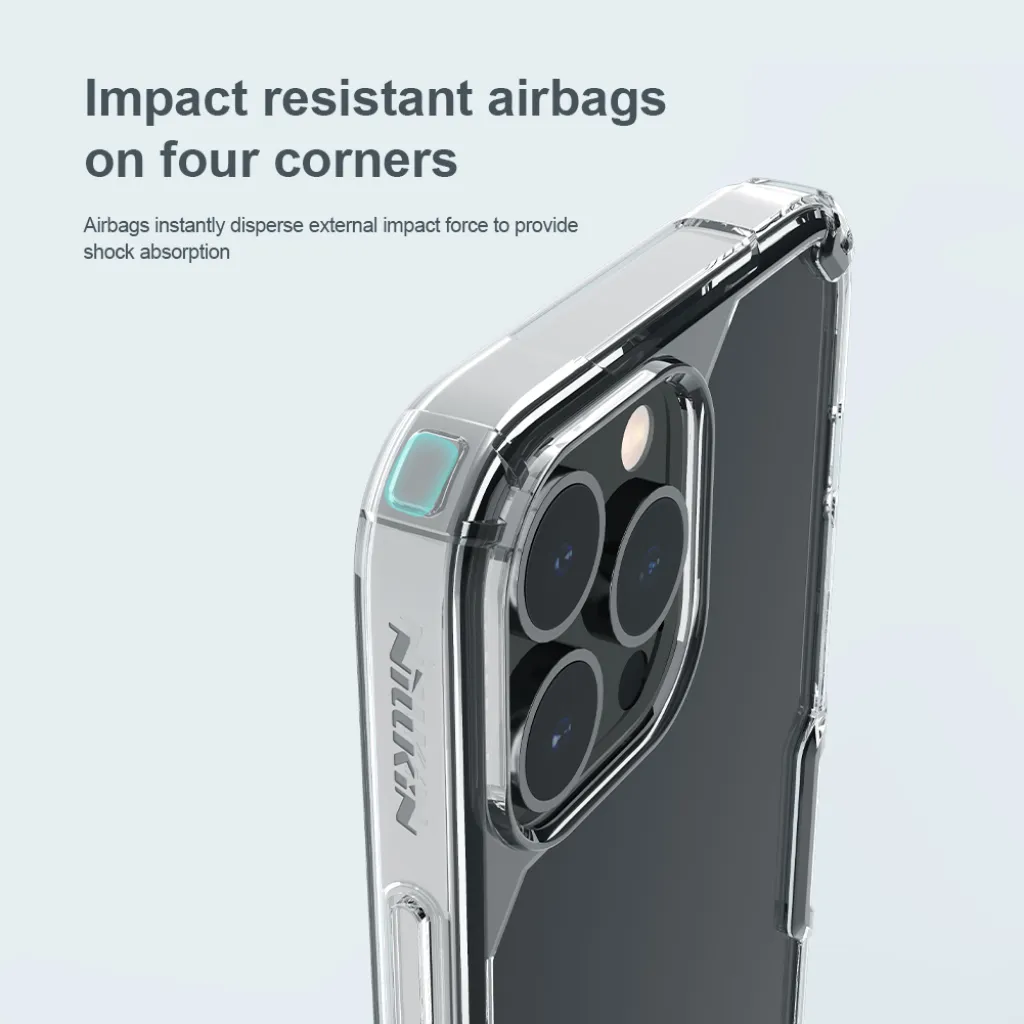 iPhone 14 Pro Max Nillkin Nature Pro tok átlátszó - 9