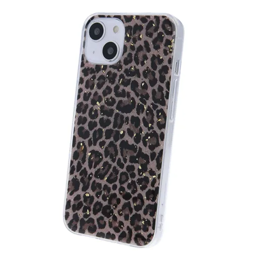iPhone 11 Gold Glam tok leopárd mintás iPhone 11 Gold Glam tok leopárd mintás