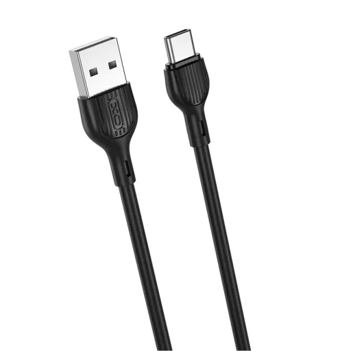 XO NB200 USB - USB-C kábel 1 m 2.1 A fekete